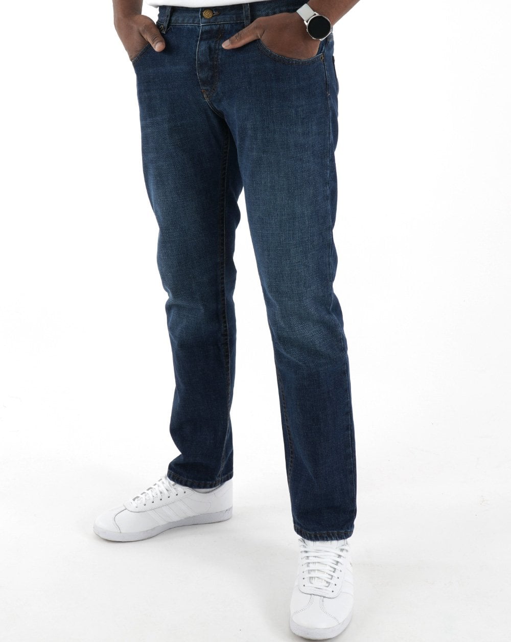 Lois Sierra Jeans in normaler Slim-Fit-Passform, dunkler Stein