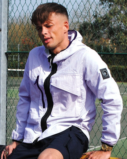 Marshall Artist GD Kapuzen-Overshirt Soft Violet
