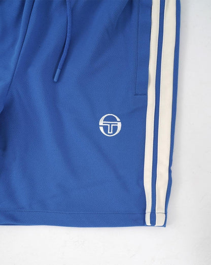 Sergio Tacchini Gestreifte Freizeitshorts Blau