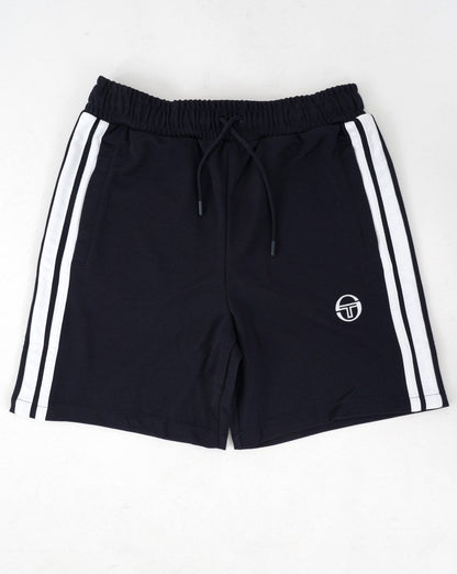Sergio Tacchini – Gestreifte Freizeitshorts in Marineblau