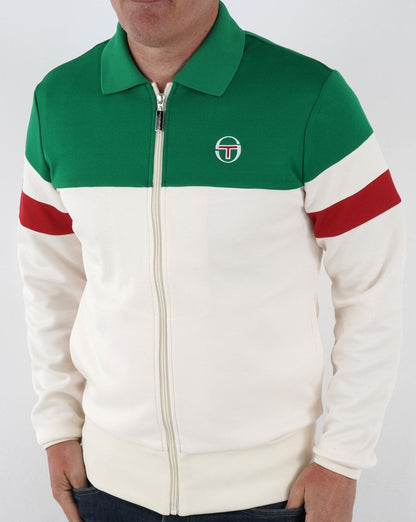 Sergio Tacchini Italia Track Top Gardenia/Grün