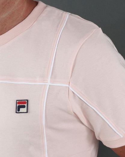Fila Vintage Terrinda T-Shirt Rosa/Weiß