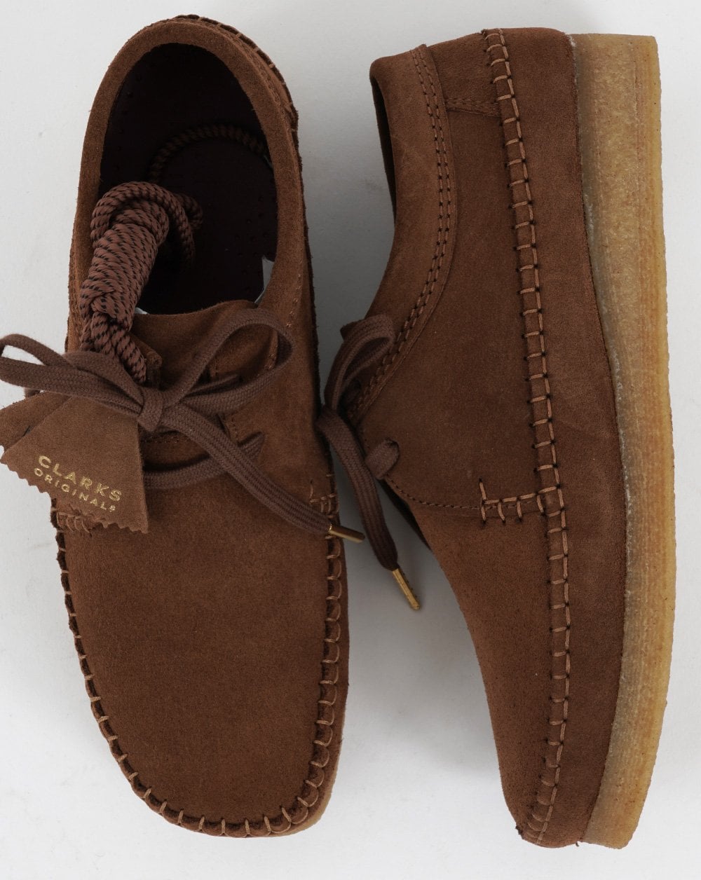 Clarks Originals – Weaver – Schuh aus Cola-Wildleder