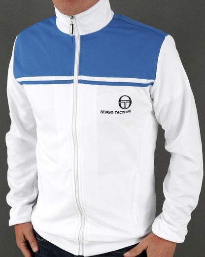 Sergio Tacchini New Young Line Trainingsjacke Weiß/Blau