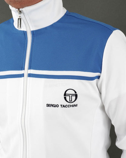 Sergio Tacchini New Young Line Trainingsjacke Weiß/Blau