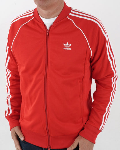 Adidas Originals Superstar Trainingsjacke Rot