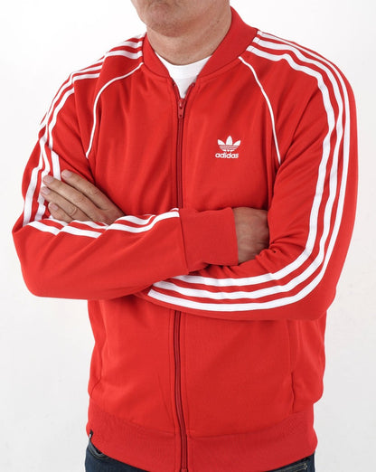 Adidas Originals Superstar Trainingsjacke Rot