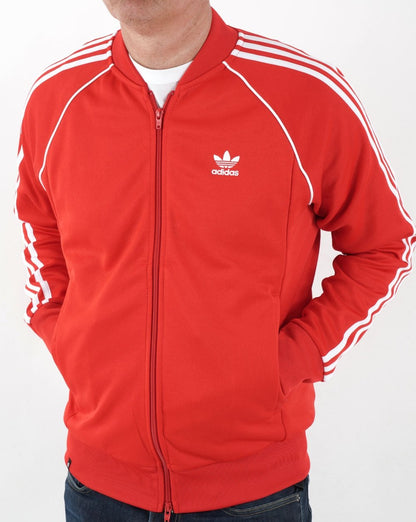 Adidas Originals Superstar Trainingsjacke Rot