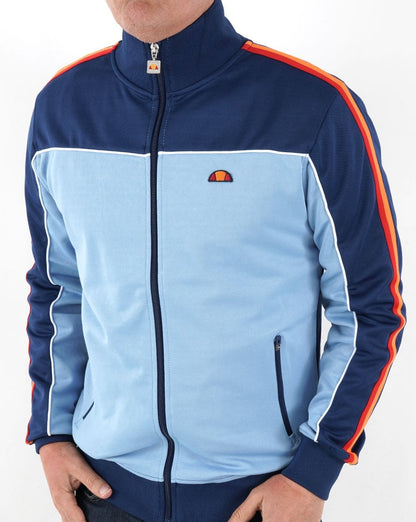 Ellesse Libra Trainingsjacke Himmelblau/Marineblau