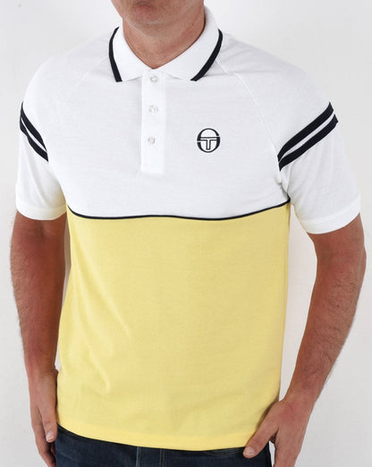 Sergio Tacchini Orion Poloshirt Gelb/Weiß