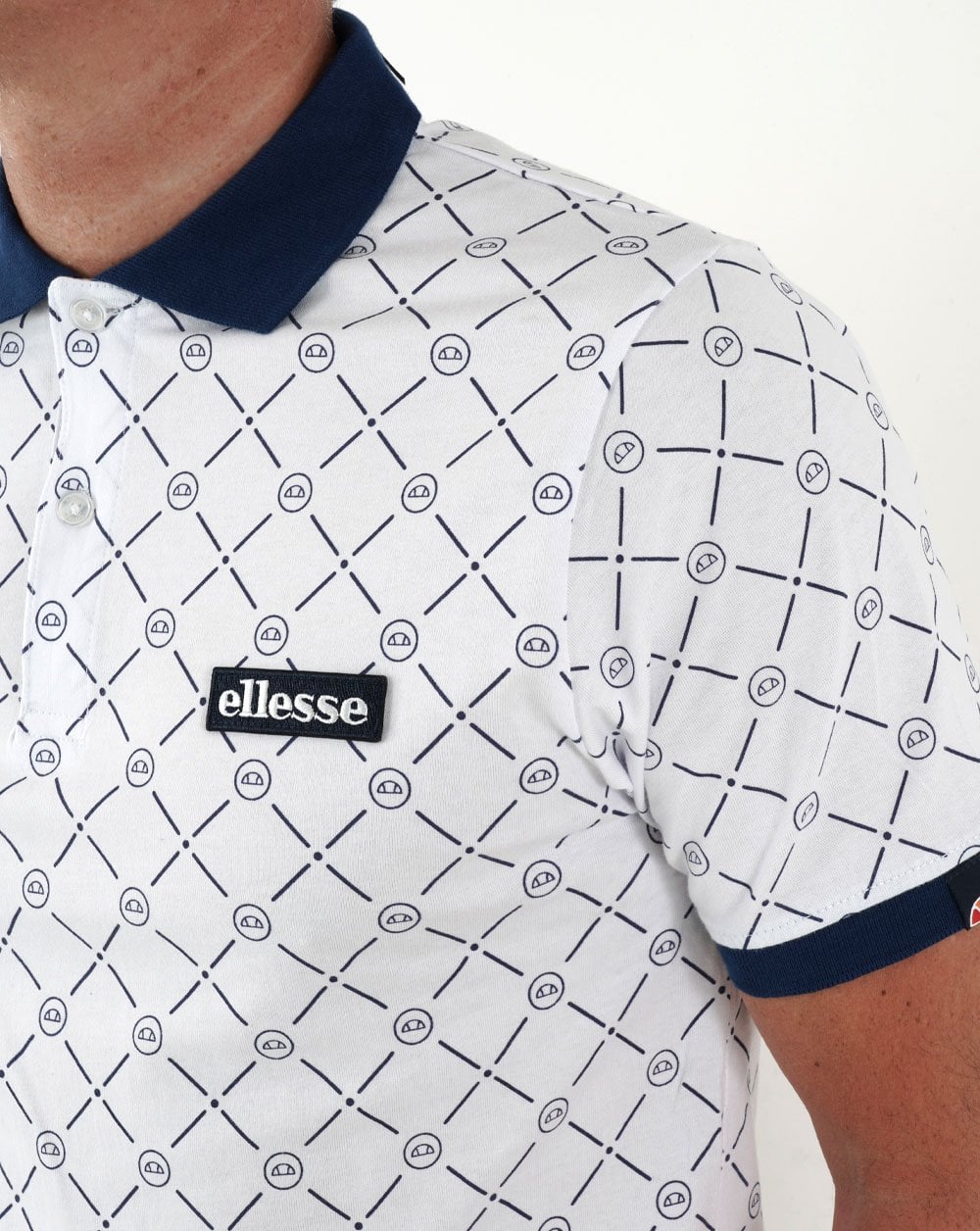 Ellesse Defy Poloshirt Weiß