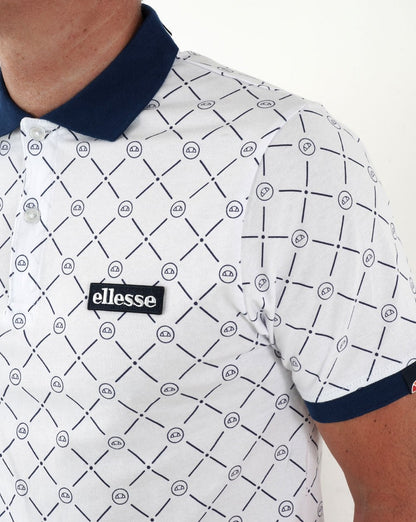 Ellesse Defy Poloshirt Weiß