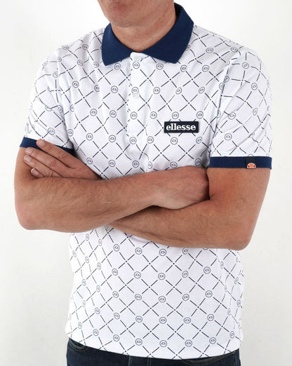 Ellesse Defy Poloshirt Weiß