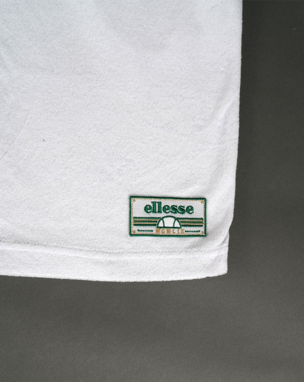 Ellesse Diavola Frottee-Shorts Weiß