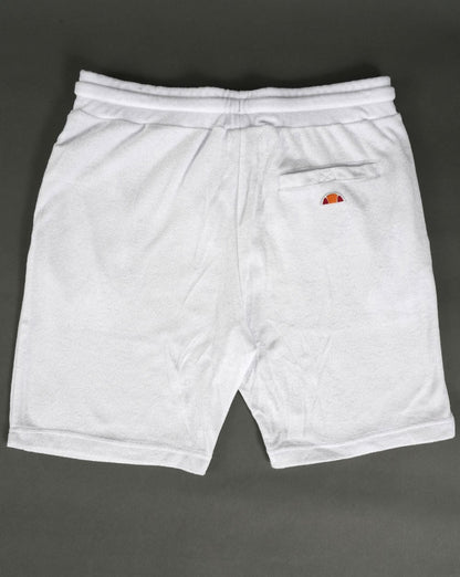 Ellesse Diavola Frottee-Shorts Weiß