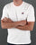 Fila Vintage Ringer T Shirt Off White/Pink