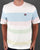 Fila Vintage Stripe T Shirt Off White/Multi Pastel
