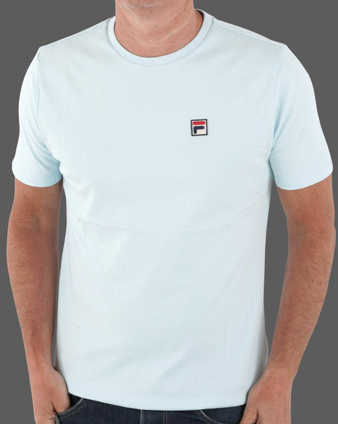 Fila Vintage Sunny T Shirt Clear Sky