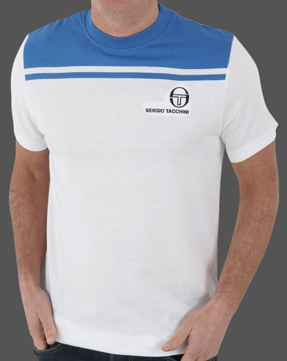 Sergio Tacchini New Young Line T-Shirt Weiß/Blau