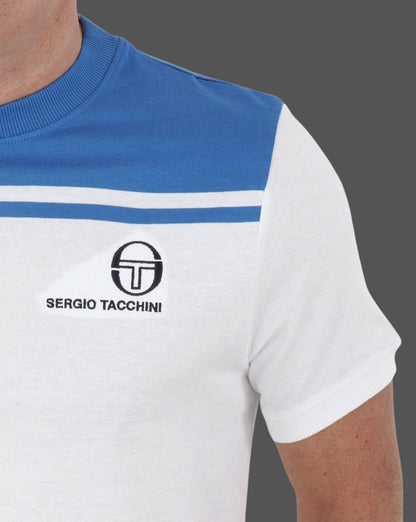 Sergio Tacchini New Young Line T-Shirt Weiß/Blau