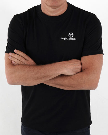 Sergio Tacchini Felton T-Shirt Schwarz