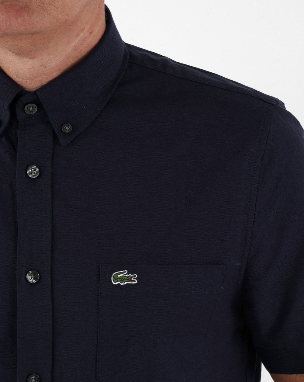 Lacoste Short Sleeve Shirt Navy