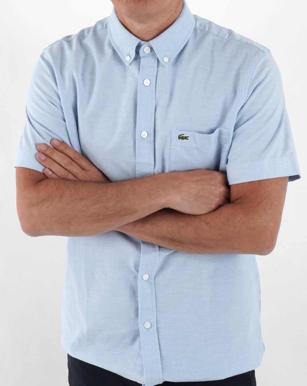 Lacoste Kurzarmhemd Himmelblau