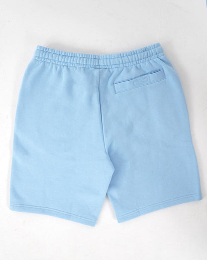 Lacoste – Fleece-Shorts mit Gesäßtasche, Himmelblau