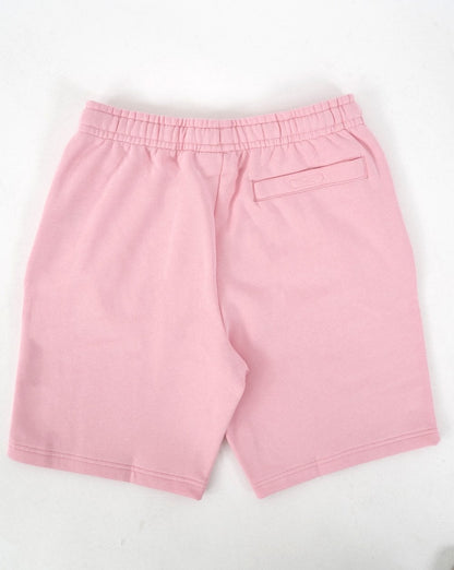Lacoste – Fleece-Shorts mit Gesäßtasche in Rosa