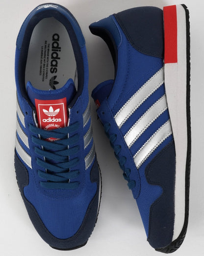 Adidas USA 84 Turnschuhe Royal/Silber/Marineblau