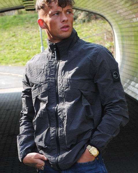 Marshall Artist GD Vele Overshirt Graphite Grey