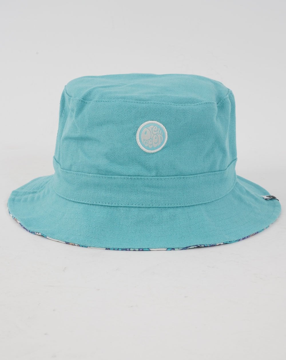 Pretty Green Campbell Wendbare Cricketmütze Paisley Blaugrün