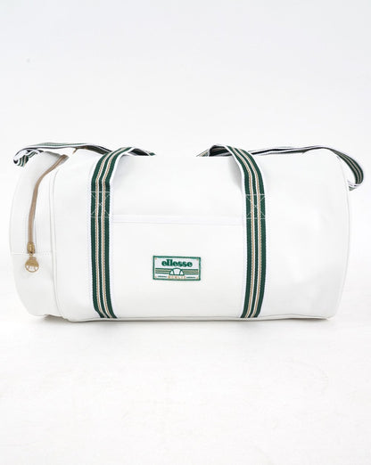 Ellesse Merlo Barrel Bag Weiß/Grün