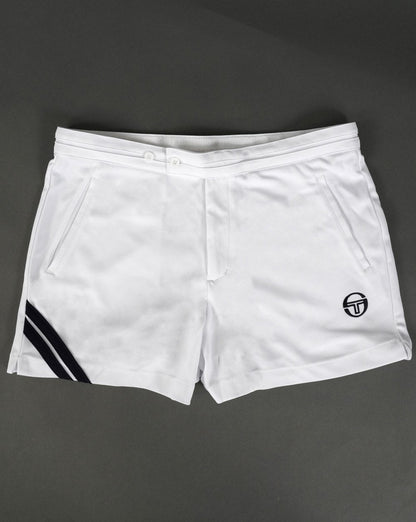 Sergio Tacchini Time Shorts Weiß/Marineblau