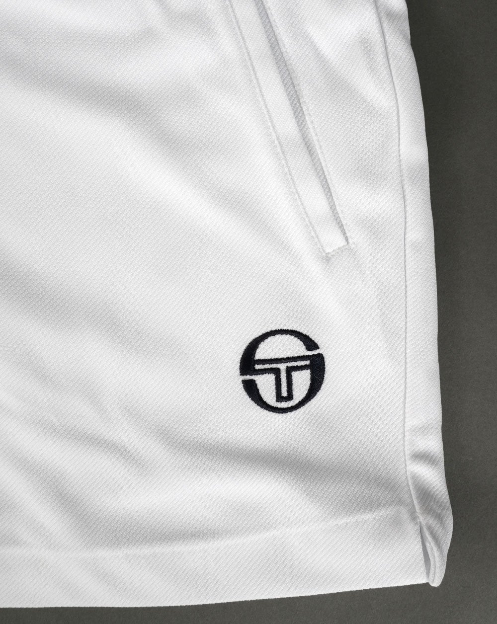 Sergio Tacchini Time Shorts Weiß/Marineblau