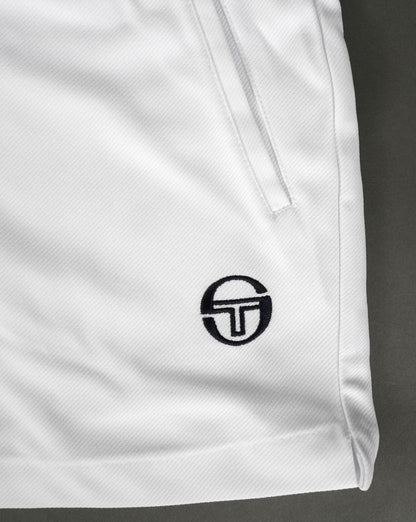 Sergio Tacchini Time Shorts Weiß/Marineblau
