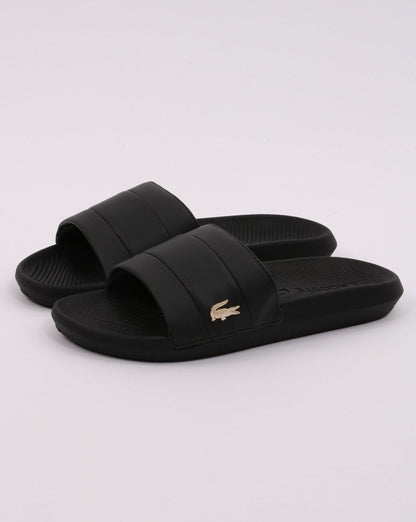 Lacoste Footwear Croco Slide Schwarz