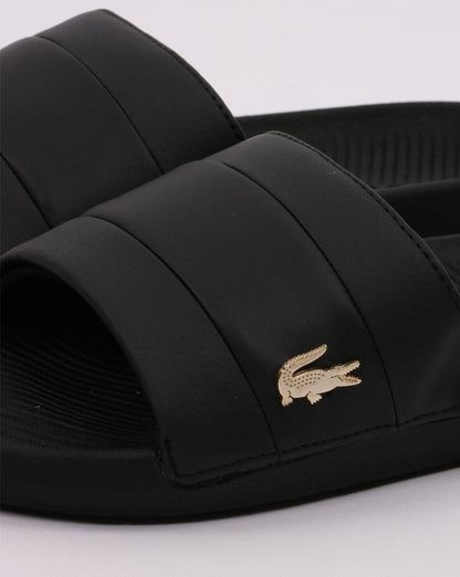 Lacoste Footwear Croco Slide Schwarz