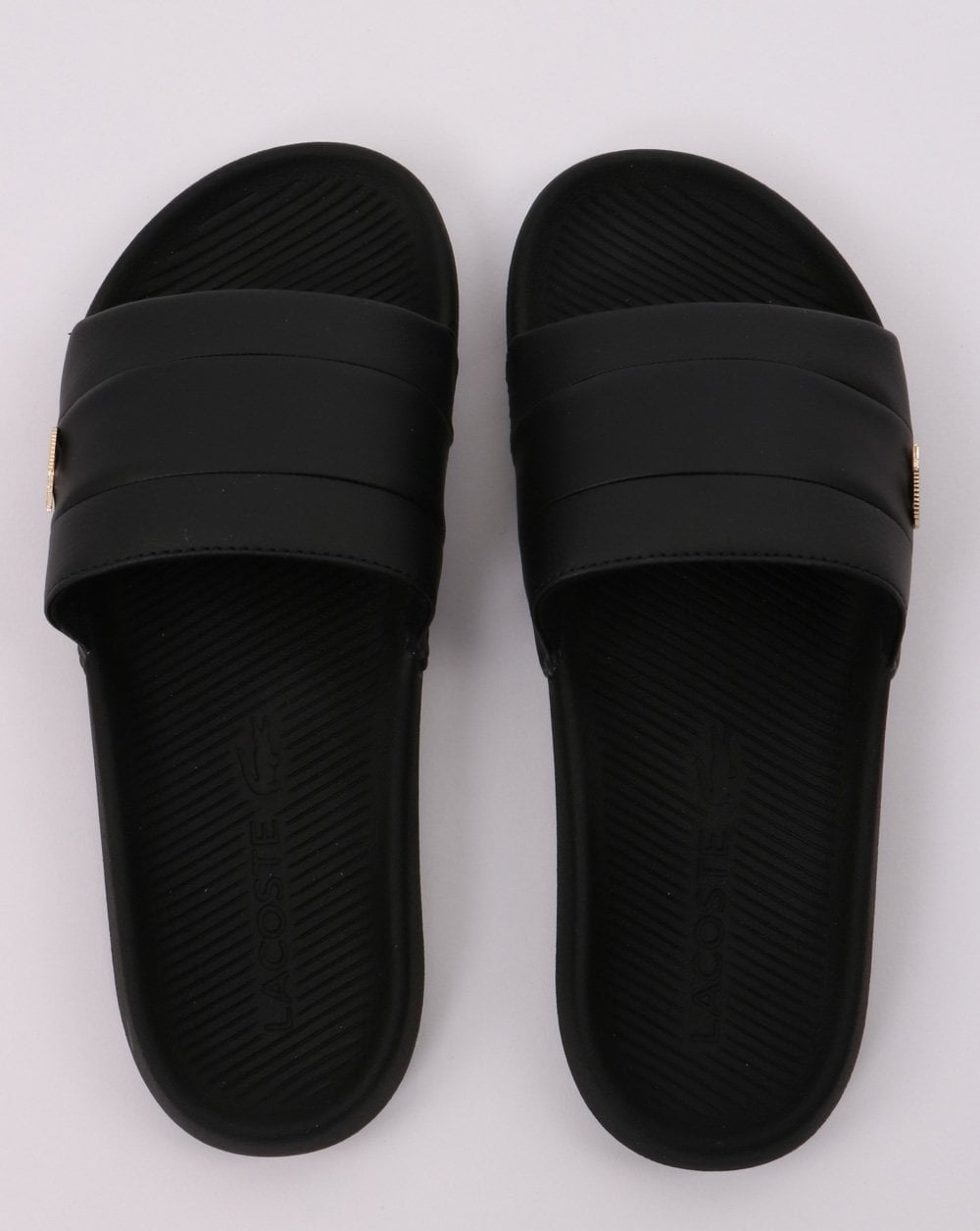Lacoste Footwear Croco Slide Black
