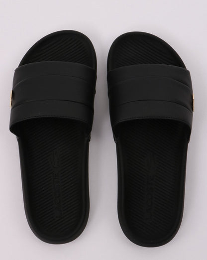 Lacoste Footwear Croco Slide Schwarz