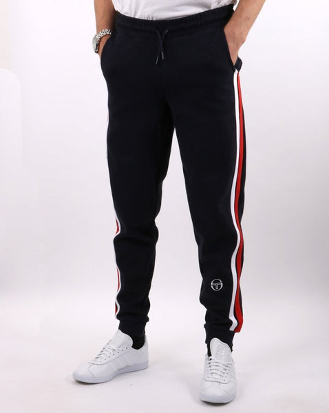 Sergio Tacchini Ghibli Track Pants Navy/White/Red
