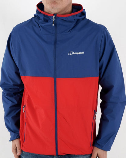 Berghaus Corbeck Winddichte Jacke Blau/Rot