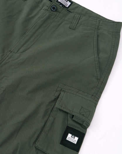 Weekend Offender Mascia Cargo Shorts Dunkelgrün