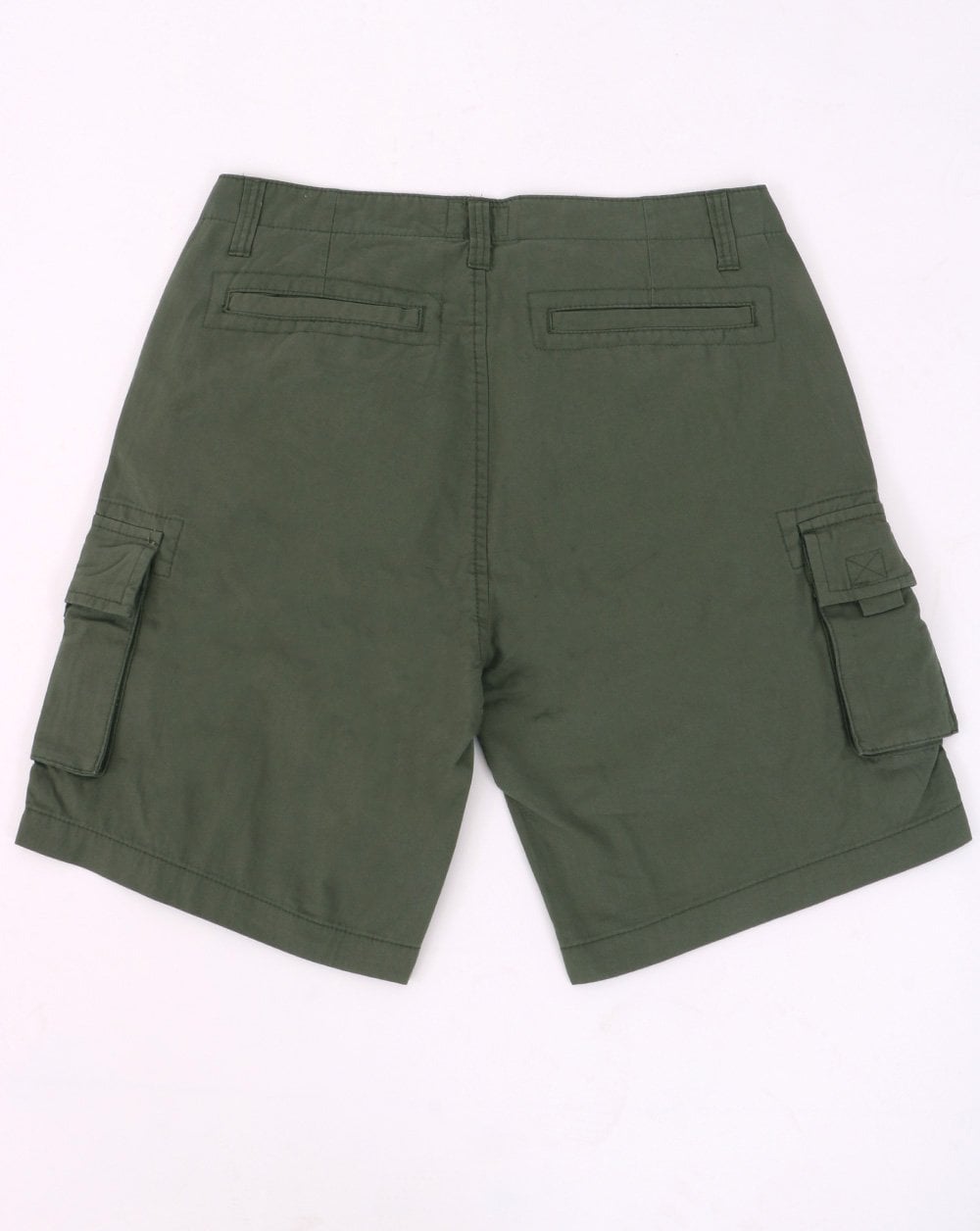 Weekend Offender Mascia Cargo Shorts Dark Green