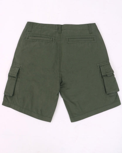 Weekend Offender Mascia Cargo Shorts Dunkelgrün