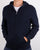 Benetton Full Zip Hoody Navy