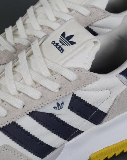 Adidas Retropy F2 Sneakers Off-White/Marineblau/Gelb