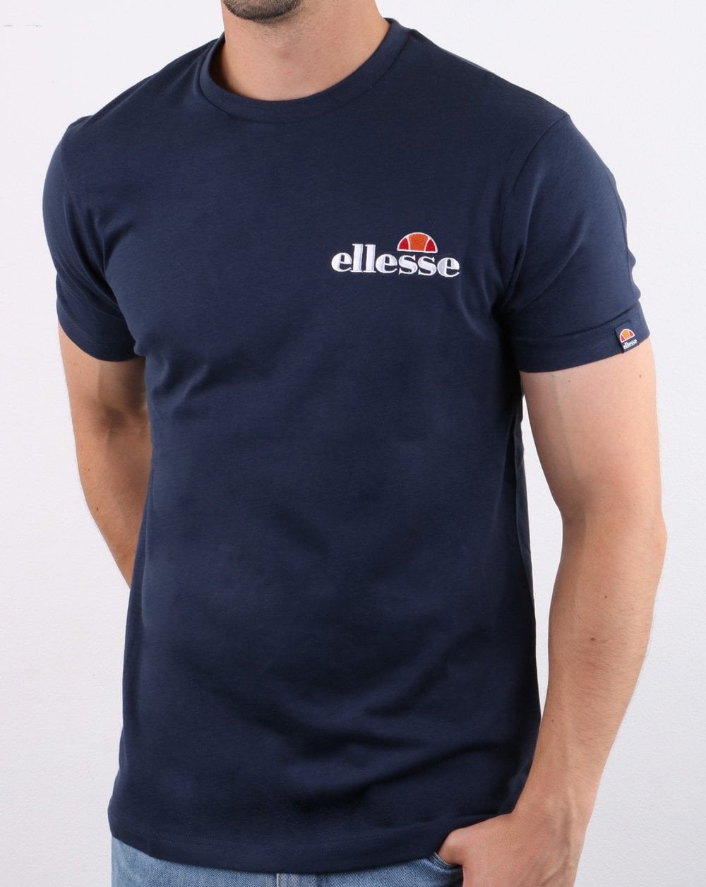 Ellesse – Voodoo-T-Shirt in Marineblau
