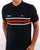 Ellesse Multi Stripe Polo Shirt Navy
