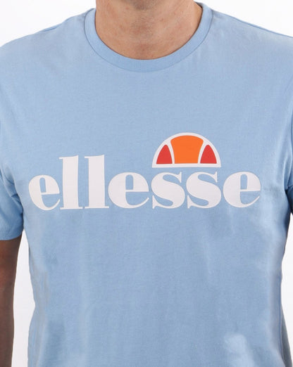 Ellesse – T-Shirt mit Logo, Hellblau